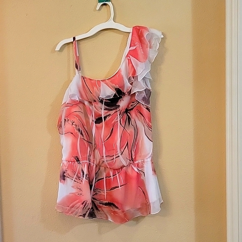 B-WEAR single shoulder blouse